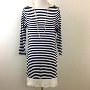 THREAD Social | Navy Striped Dress